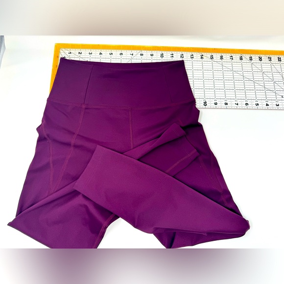 Girlfriend Collective Compression Leggings-plum purple/small - Picture 1 of 13
